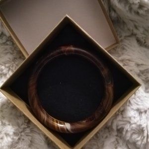 Genuine Tiger-Eye Bangle Bracelets